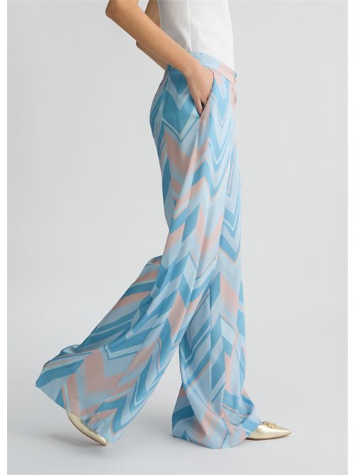 pantalone donna fantasia LIU JO | CA5353TS531/M9314
